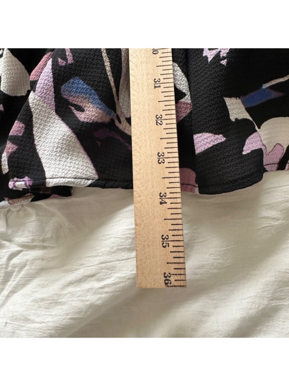 Dana Buchman Petite Artsy Multicolor Maxi Skirt PL Fully Lined Boho Whimsy - Picture 9 of 9